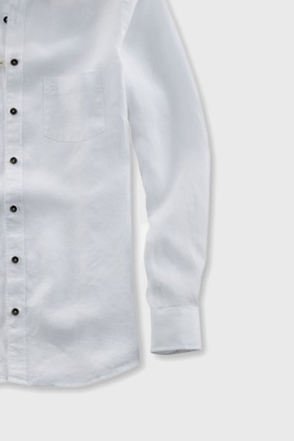 ΠΟΥΚΑΜΙΣΟ ΛΙΝΟ OLYMP - 00 ΛΕΥΚΟ